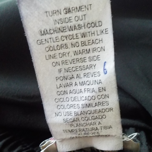 BLACK ZIP POCKET PANTS - Picture 11 of 11